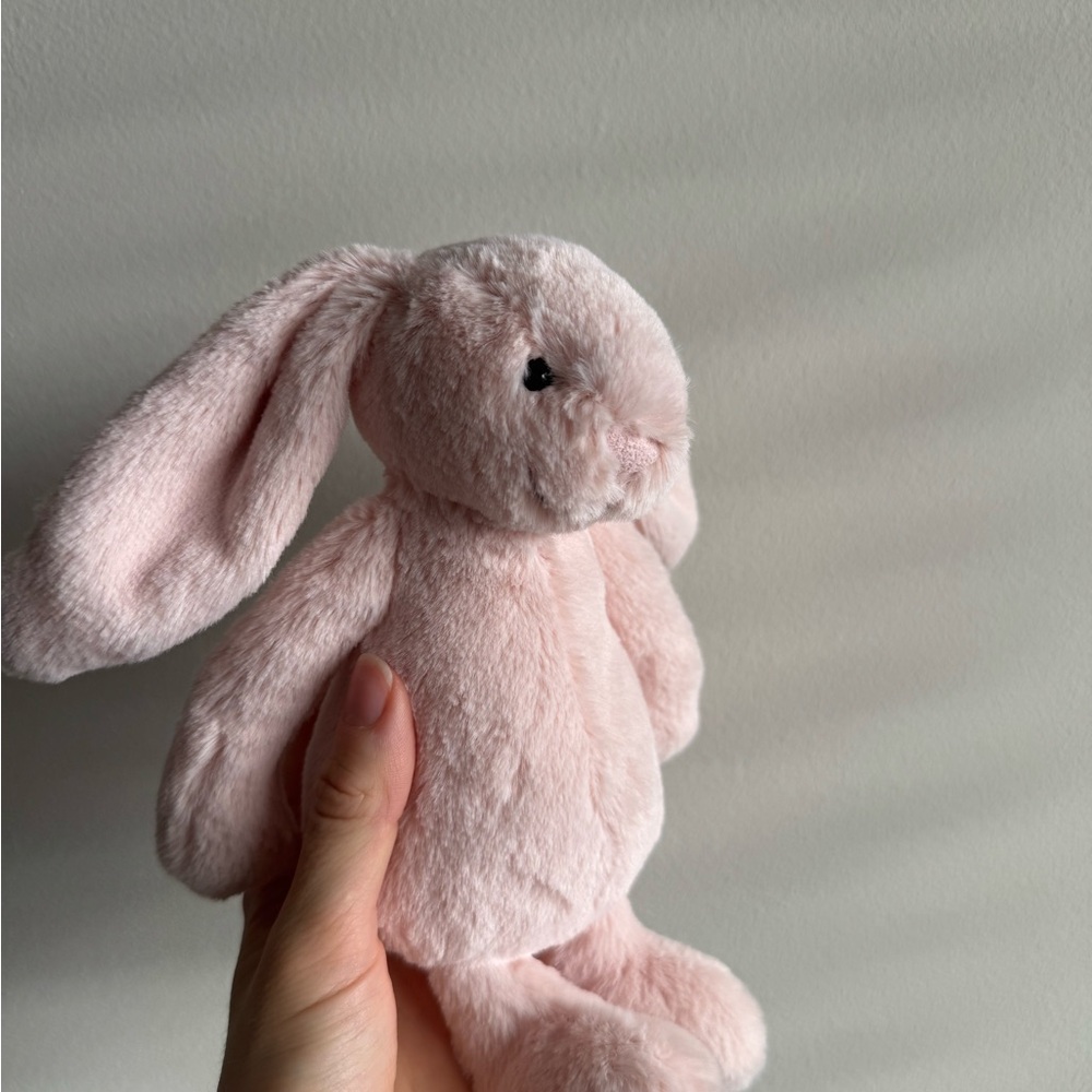 Jellycat Bashful Blush Bunny Small Authentic NWT - Picture 2 of 5